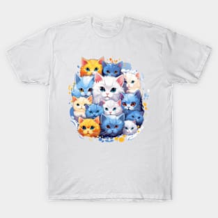 Cats in a Circle T-Shirt